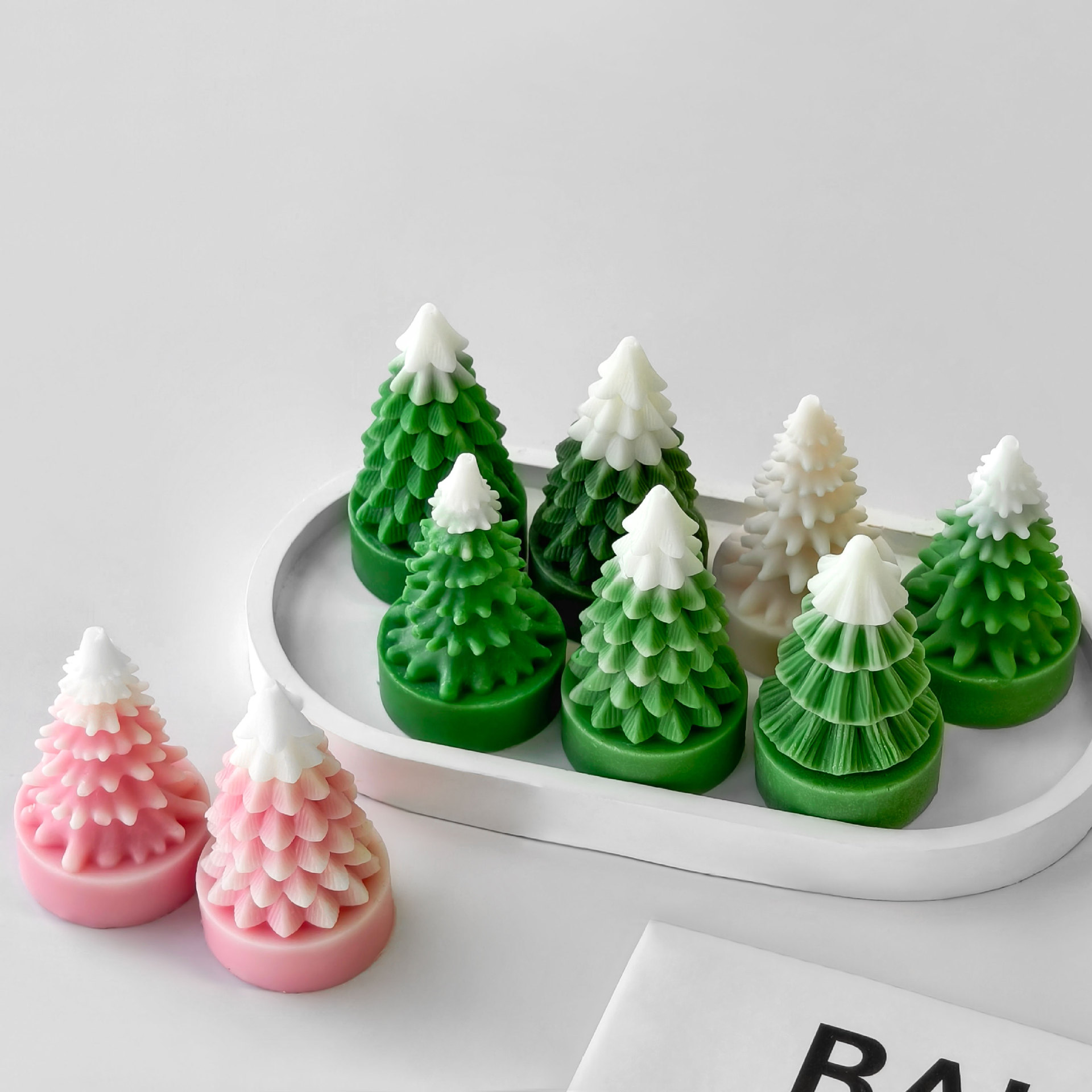 Soap Making At Home - Mini moule en silicone pour sapin
