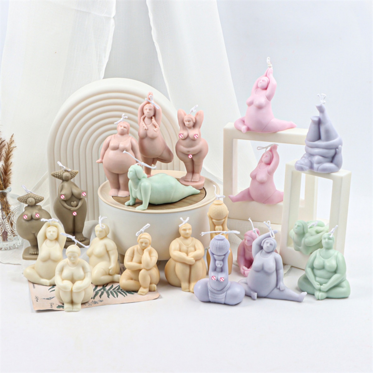 Soap Making At Home - Moule à bougie 3D pour corps