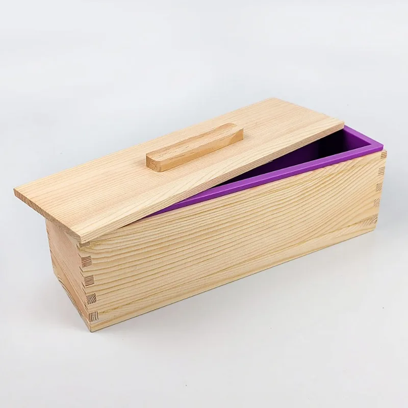 Soap Making Accessories - Moule à savon en Silicone, rectangulaire