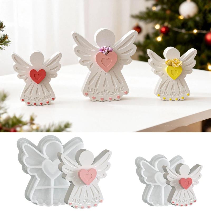 Melt Pour Soap Base - Moule en silicone Love Angel pour