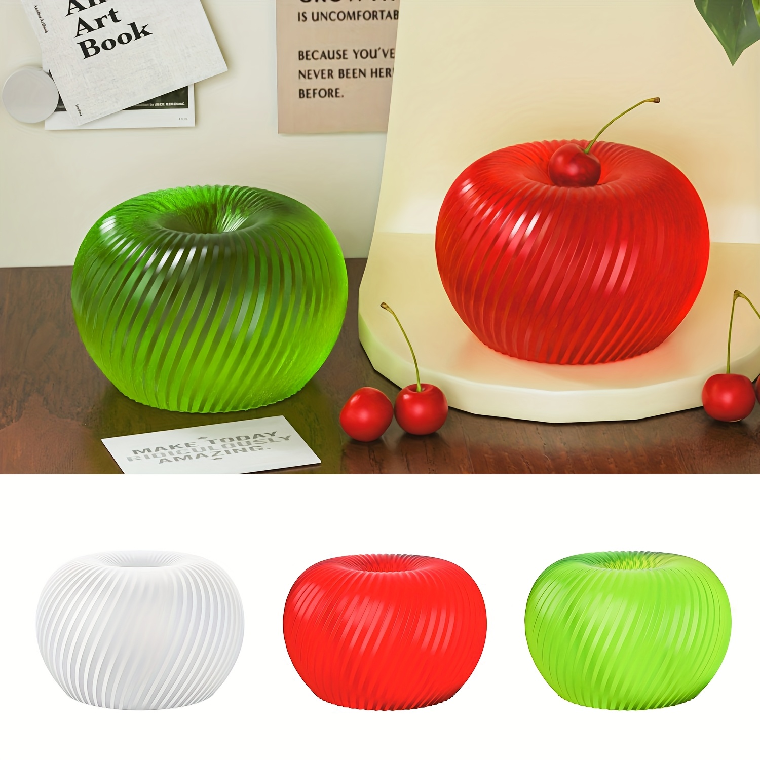 Melt Pour Soap Base - Un moule en silicone rouge tendance