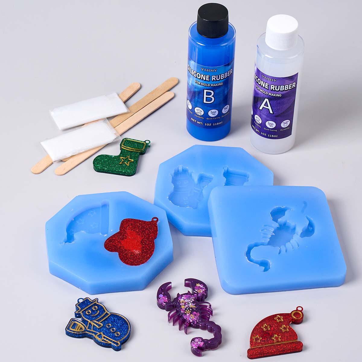 Kit de fabrication de moules e - Soap Making Silicone Molds avis et prix