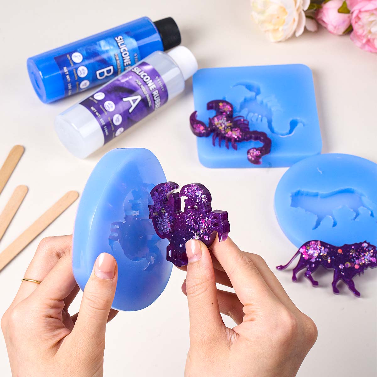 Kit de fabrication de moules e - Soap Making Silicone Molds avis et prix