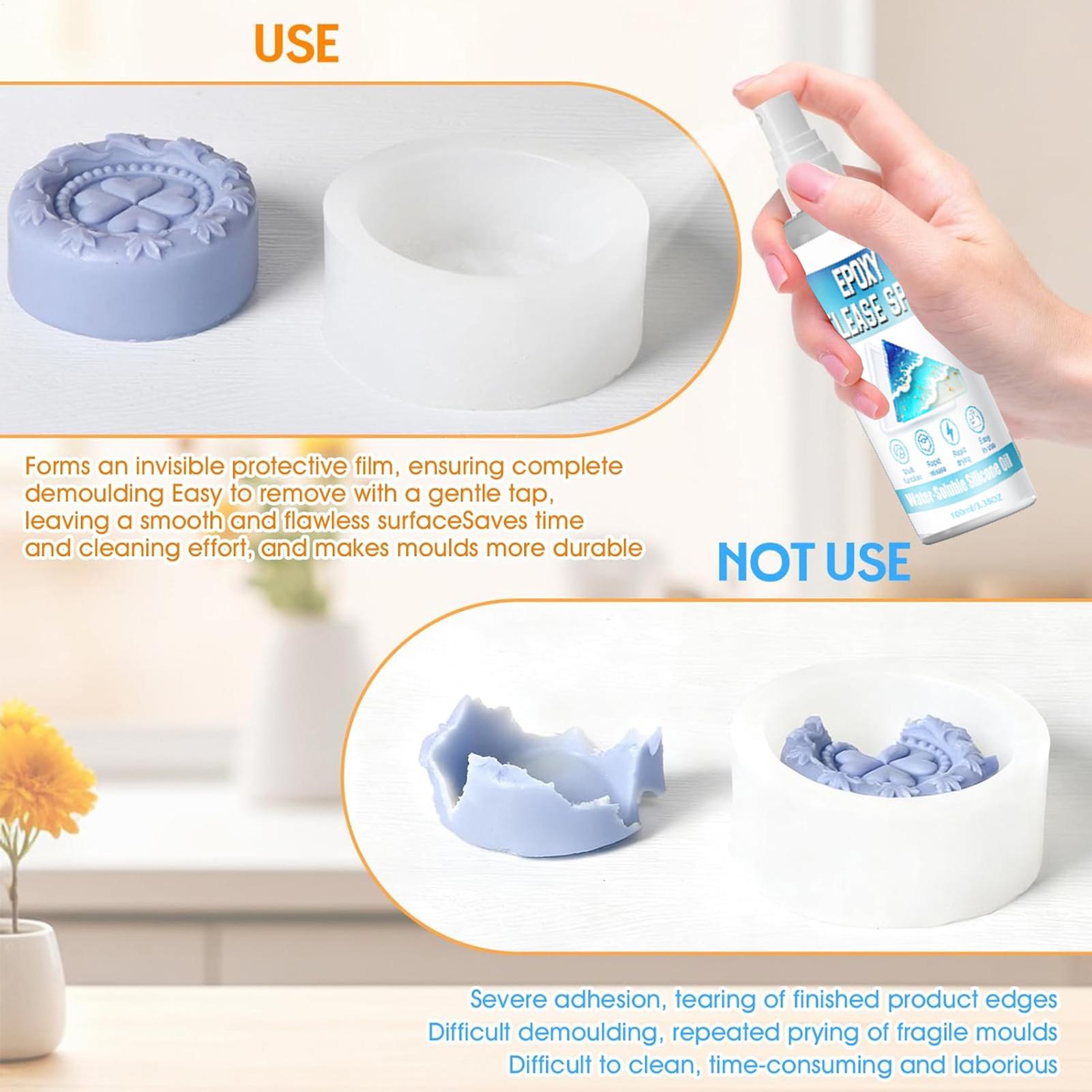 Spray de démoulage silicone, s - Melt Pour Soap Base avis et prix