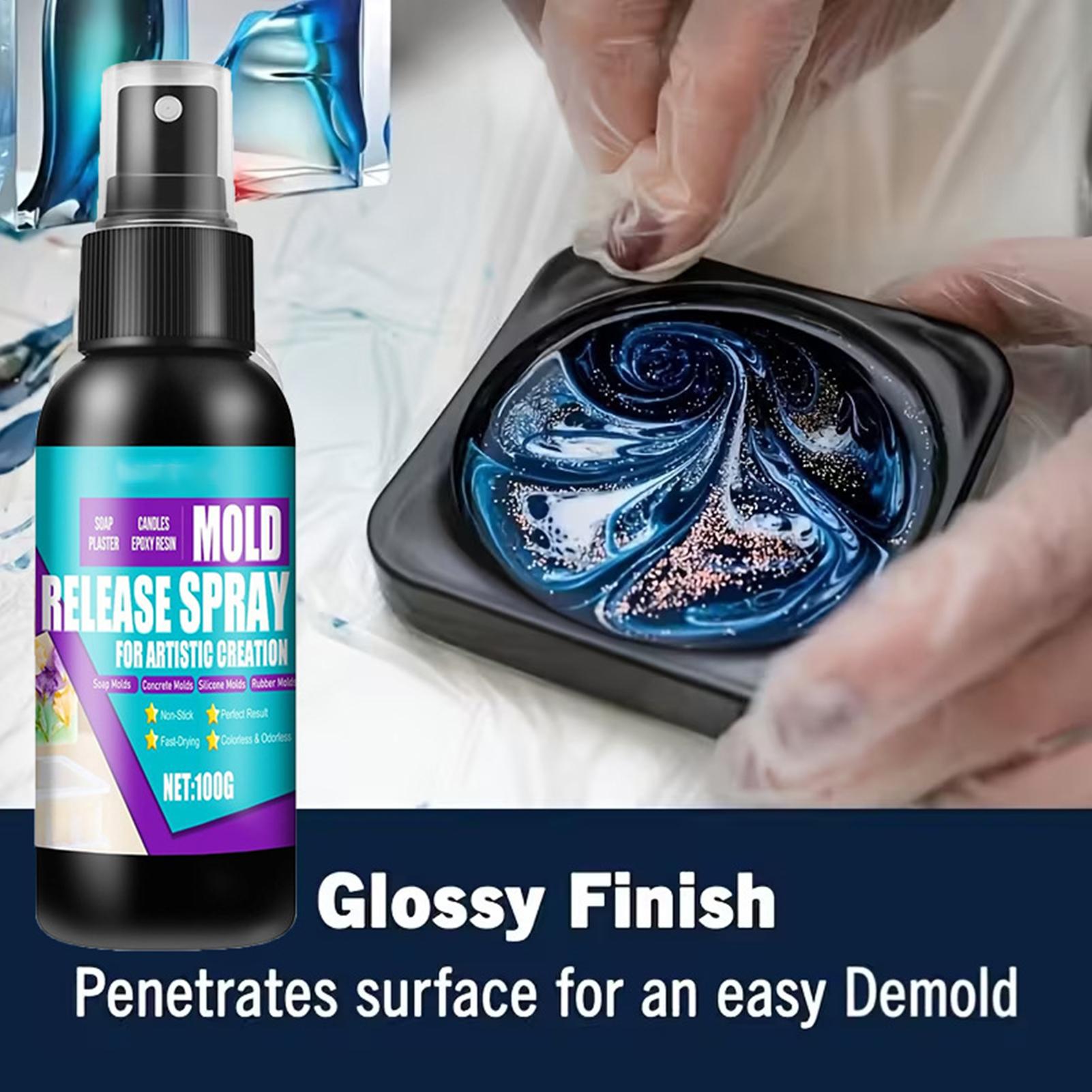 Spray de démoulage 100g, agent - Soap Making Silicone Molds avis et prix