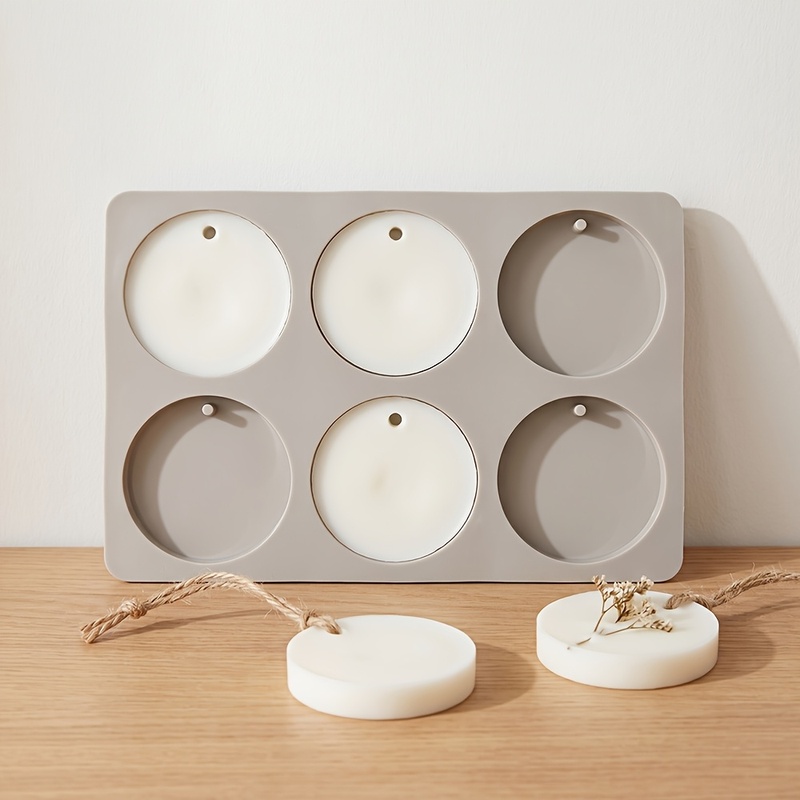 Moule en silicone rond à 6 cav - Soap Making Accessories avis et prix