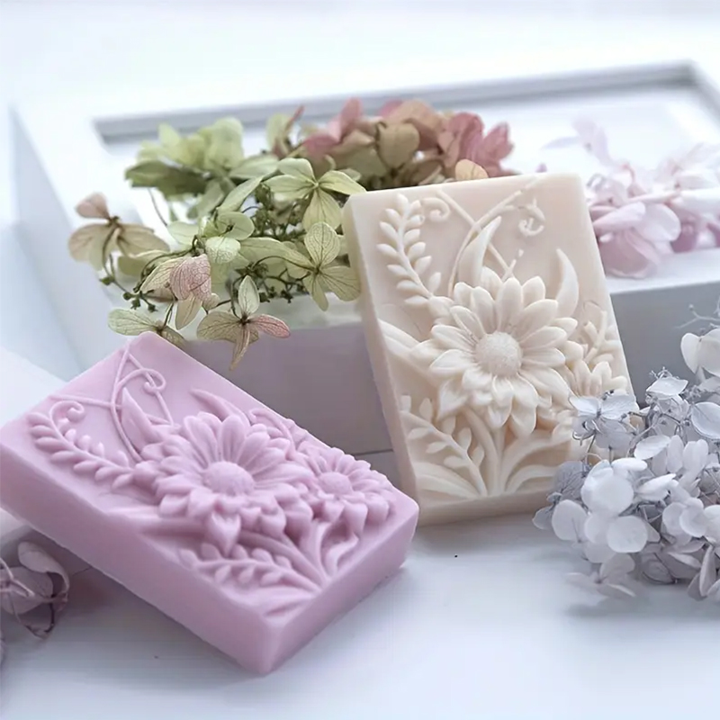 Moule à savon carré en Silicon - Soap Making Additives avis et prix