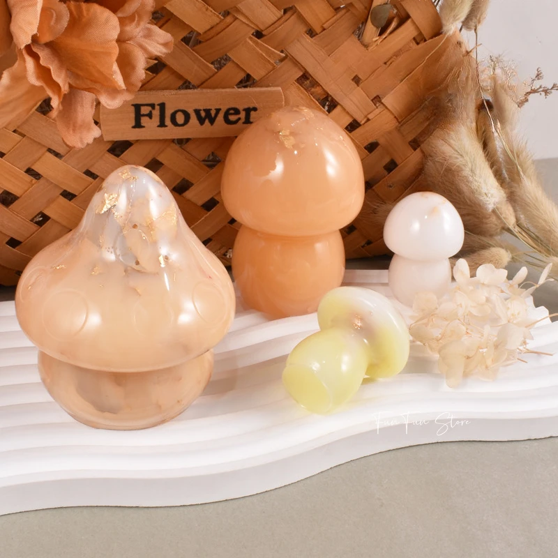 Moule de bougie champignon 3D  - Soap Making Additives avis et prix