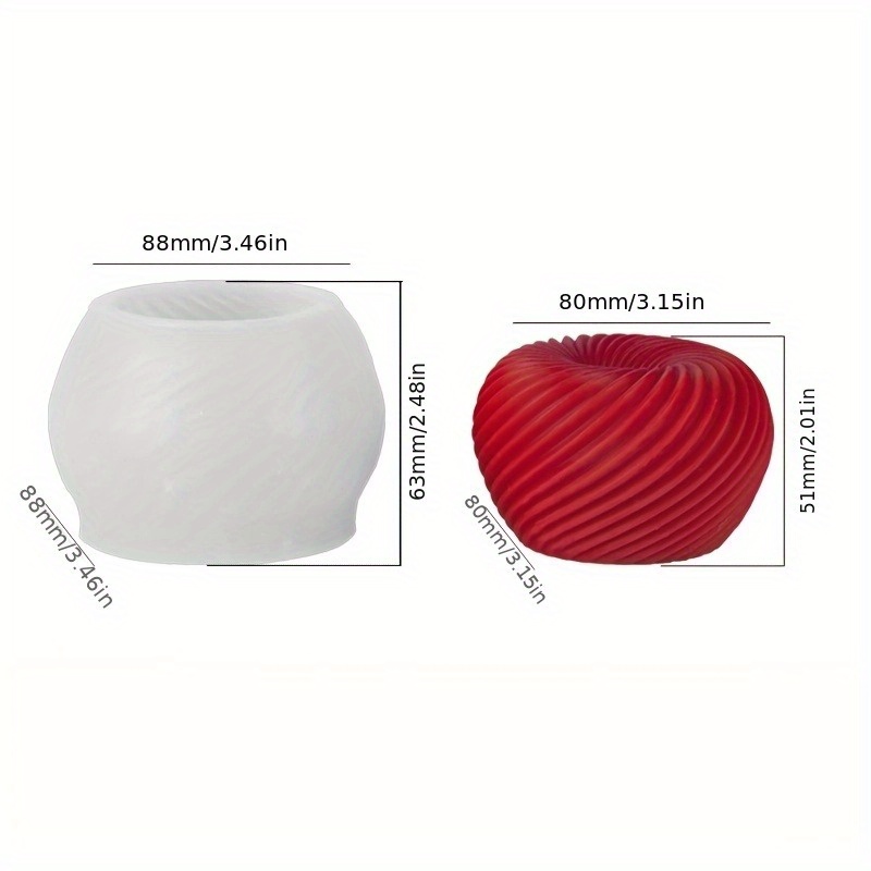 Un moule en silicone rouge ten - Melt Pour Soap Base avis et prix